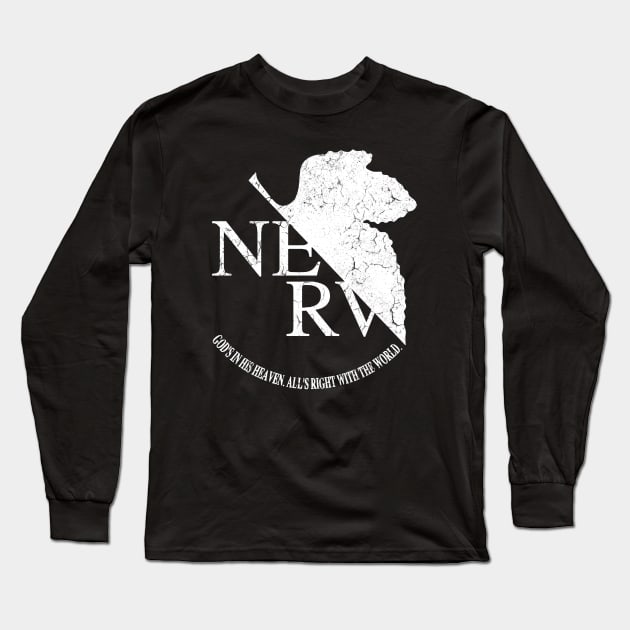 Nerv neon genesis Long Sleeve T-Shirt by Bahaya Ta Podcast